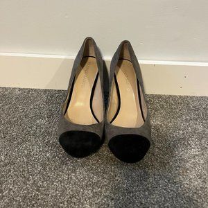 Grey and Black Franco Sarto heels